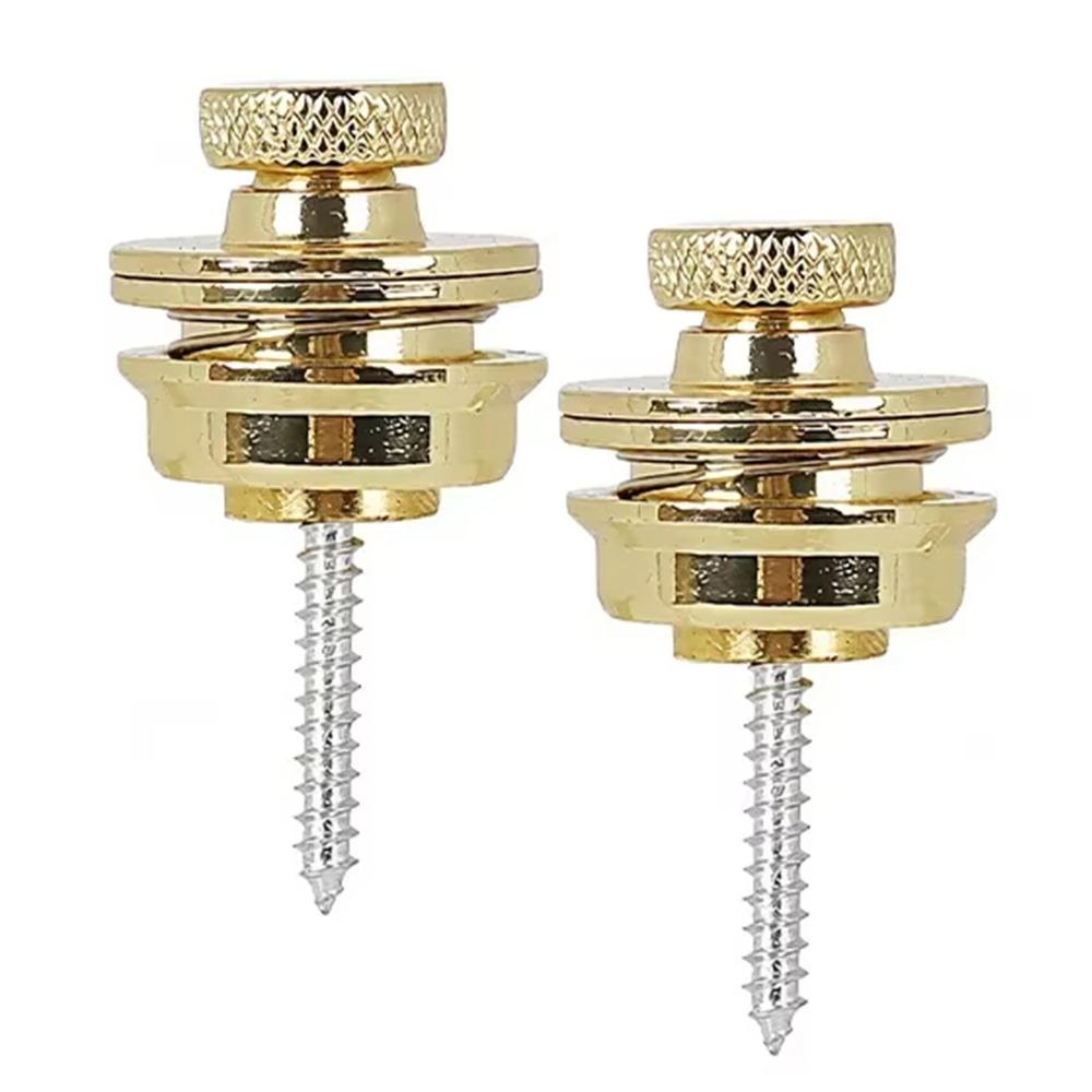 1 Peça Botões de Pino de Travamento de Metal de Liga Premium Pinos de Travamento para Guitarra Baixo Acústica