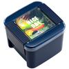 Iwasaki Industries Bento Box, Deep, 610ml, Navy, Easy Care