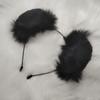 Handmade Folded Ear Dog Headband for Cosplay & Comic-Con