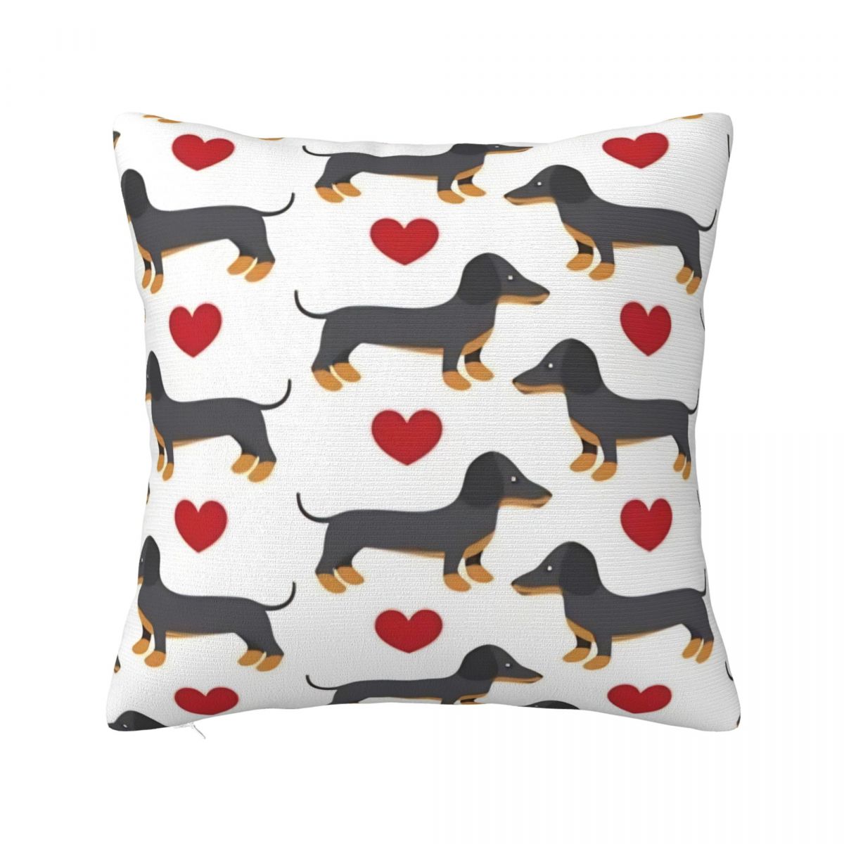 Halloween Dachshund Throw Pillow Cover Polyester Throw Pillow Dogs Animal 4545cm Pillowcover Home Decor 30x30cm 12x12in