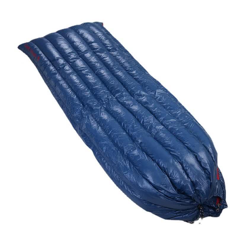 Lishen Outdoor Adult Winter Goose Down Sleeping Bag 100g темно-синий
