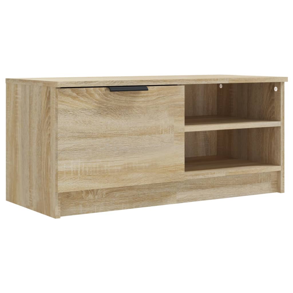 Vidaxl Szafka Pod Tv, Dąb Sonoma, 80X35X36,5 Cm