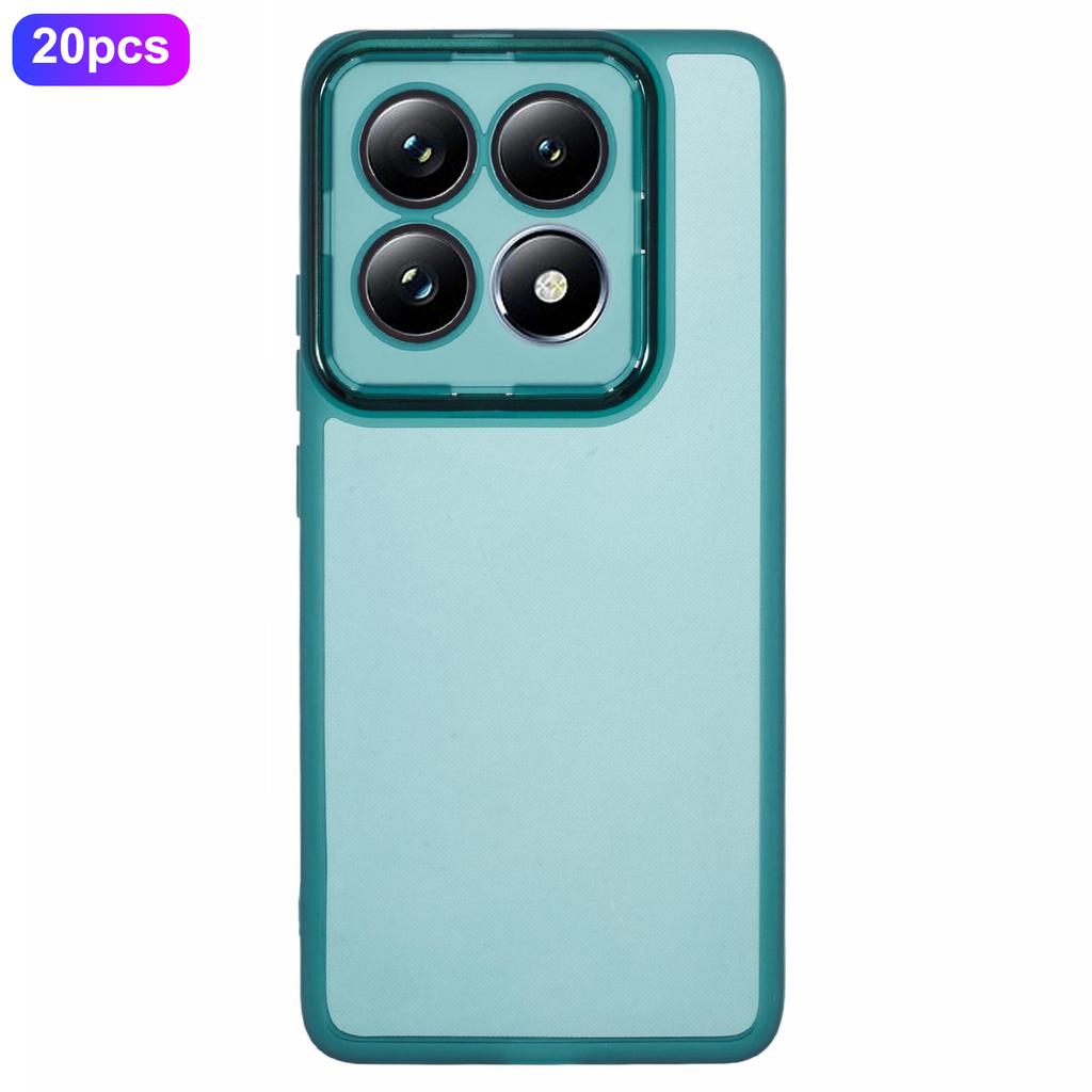 Bulk Purchasing 20Pcs For Xiaomi 14T Pro Case Electroplated Camera Frame TPU Phone Cover Precise Cutouts