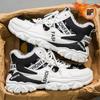 High-top men's shoes winter velvet warm cotton shoes young and young students sports leisure non-slip dad shoes