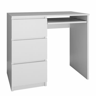 Lima Desk Left White