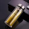 Heenoor Double-Layer Glass Tea Infuser Bottle