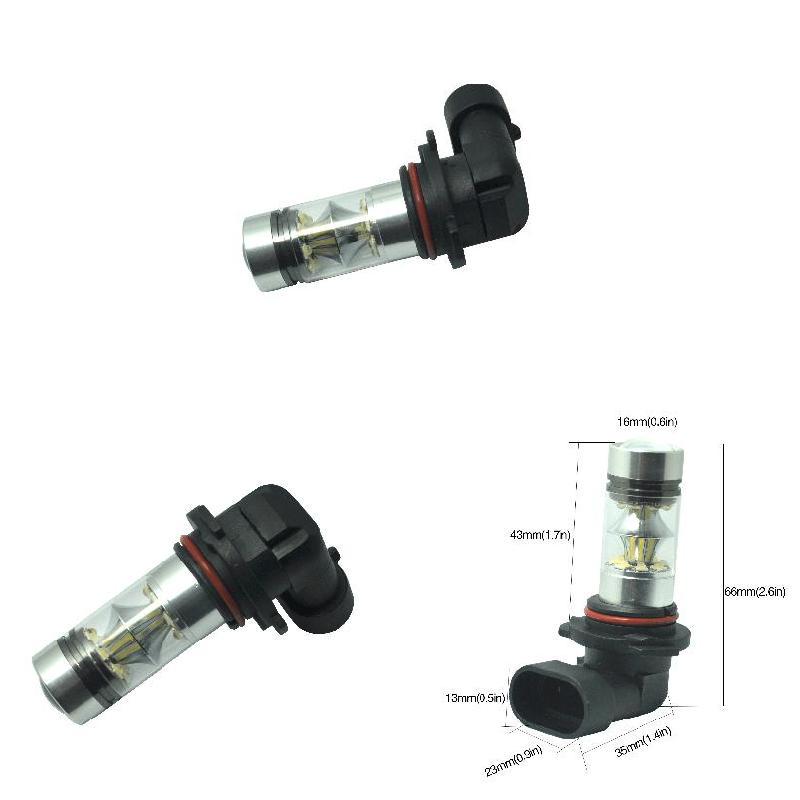 2 X P21W Cree 80w 16 Alta Potencia Cree Led 1156 382 Ba15s inversa bombillas Audi 1
