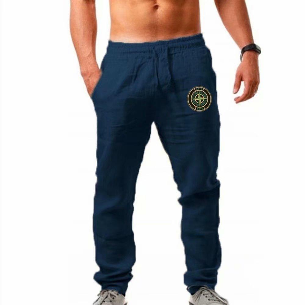 Pantaloni casual da uomo Cotone Pantaloni dritti larghi Pantaloni comodi  all'aperto acquista in modo economico — spedizione gratuita, recensioni  reali con foto — Joom