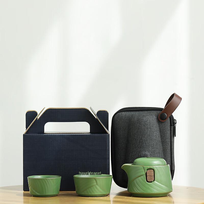 

Zongzi Themed Portable Chinese Travel Tea Set