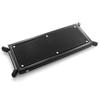 Guitar Foot Stool 4 Position Height Adjustable Foldable Guitar Pedal Guitar Rest Step Footstool Black for Classical Guitar Player