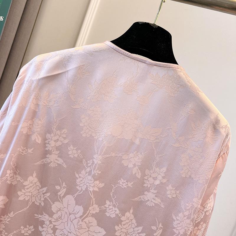 Jachetă Hanfu cu mâneci lungi și nasturi în stil chinezesc pentru femei Yangshifengzhuo - Toamnă/Iarnă 2023