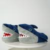 Cozy Shark Slippers Women Men Plush Animal Indoor Winter Warm Floor Shoes 3d