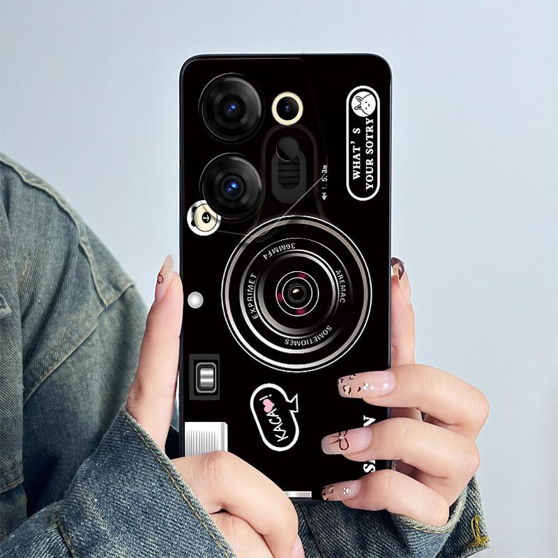 For Tecno Camon 20Premier 5G Phone Case 20 Premier 5G CK9n Cover Silicone Sweet Painted Shell Cartoon Funda Printed Casing Coque