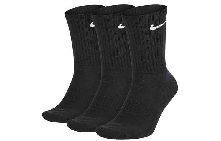 Nike Crew Socks Unisex Combo Set Black SX7664-010