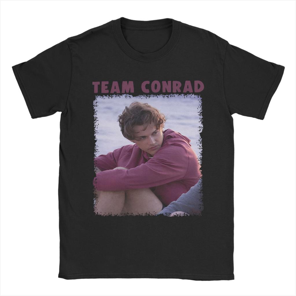Conrad Fisher Bootleg T Shirt The Summer I Turned Pretty T-Shirts Short Sleeve Tshirt Beach 100% Cotton O Neck Oversized Tees