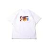 T Shirts Men's White Crew Neck Moderate Straight Fit DX5832-100