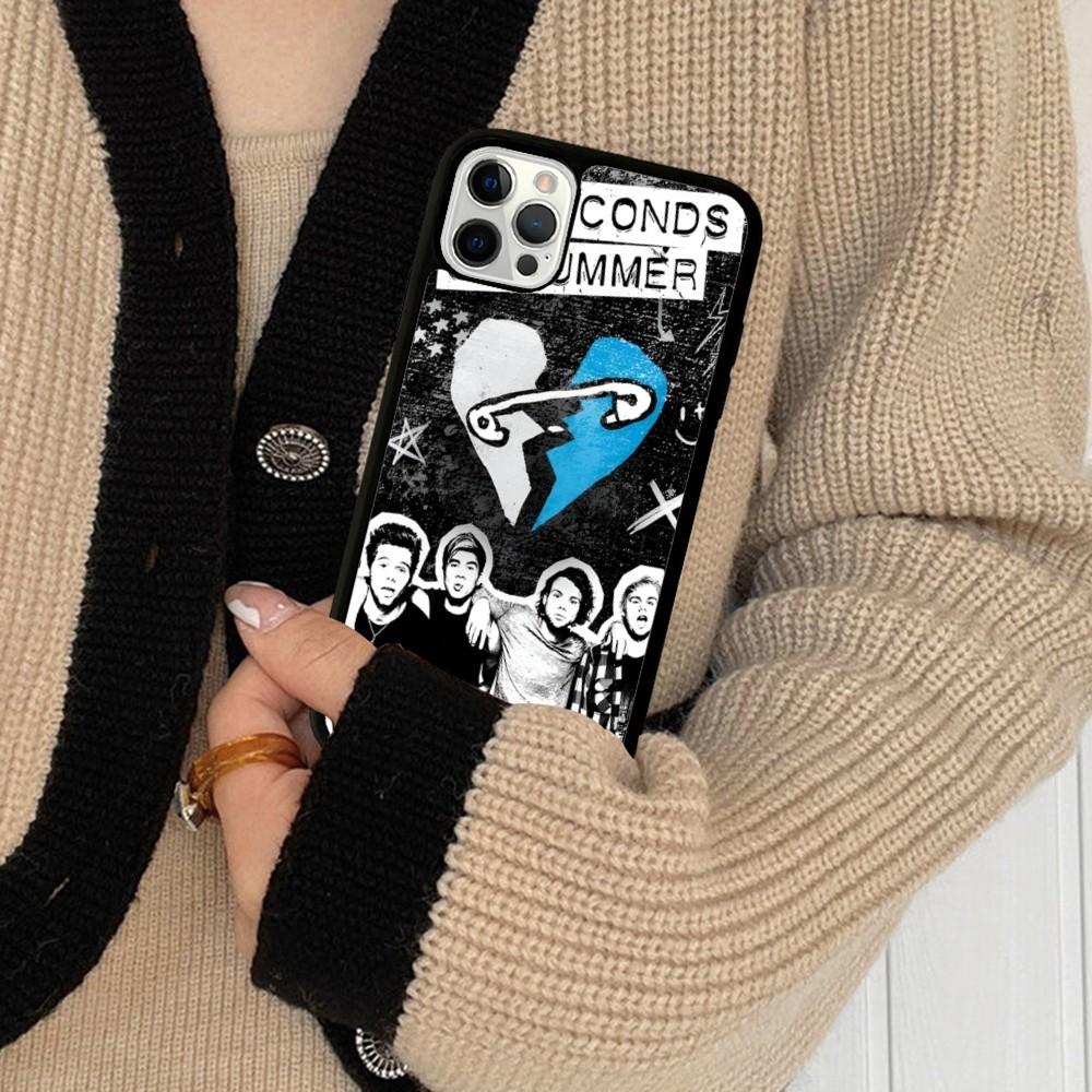

5-S-Seconds O-Of-S-Summeres Phone Case Silicone PC+TPU For For iPhone 11 12 13 14 15 16 Plus Pro Max Cover iPhone 14