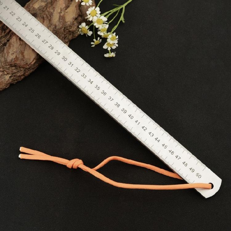 Stainless Steel 50cm Straight Ruler Car Mounted Defense Ruler Measurement Tool Multifunctional Straight Edges Ruler