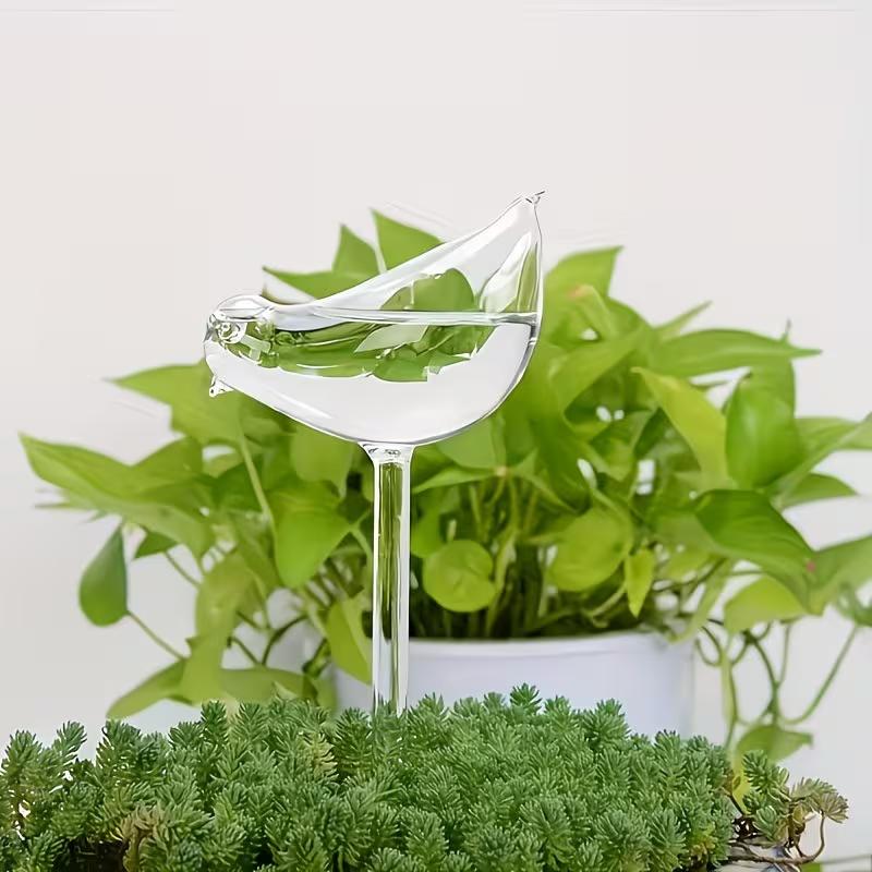 Imitation Glass Plastic Bird Automatic Water Dispenser Lazy Water Dispenser Travel Dripping Machine Lazy Water Dispenser Circula