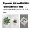 10-50pcs Disposable Shower Drain Hair Catcher Mesh  Drain Covers Floor Sink Strainer Filter Hair Stopper For Bathroom Kitchen