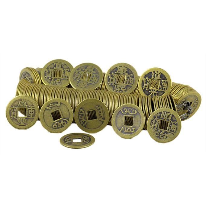 50pcs Feng Shu -chng Cons Fortune Con Da:20mm (0.8)+ Gft Bag