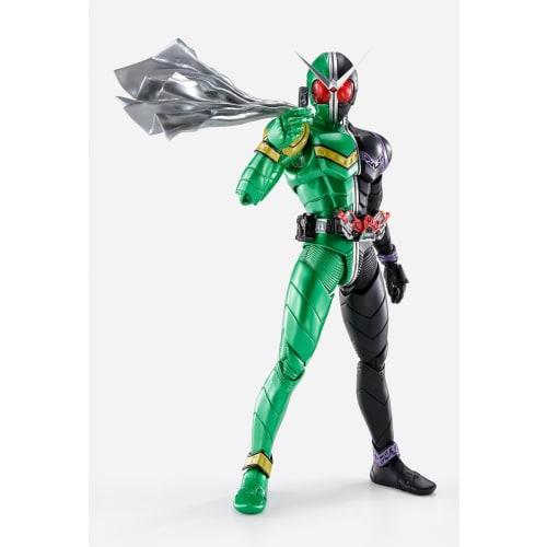 TAMASHII NATIONS S.H.Figuarts (Real Bone Carving Technique) Kamen Rider W Cyclone Joker Fuuto Tantei Anime Commemoration (Rerelease Edition) Approxima