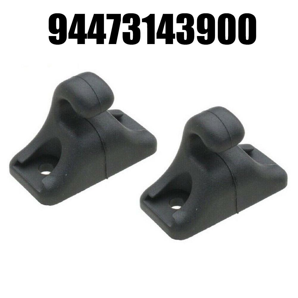 Accessories Clips Black For Porsche 924 944 968 Front Brand New