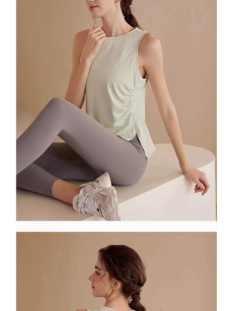 Women's Ice-Feel Quick-Dry Sleeveless Yoga Top