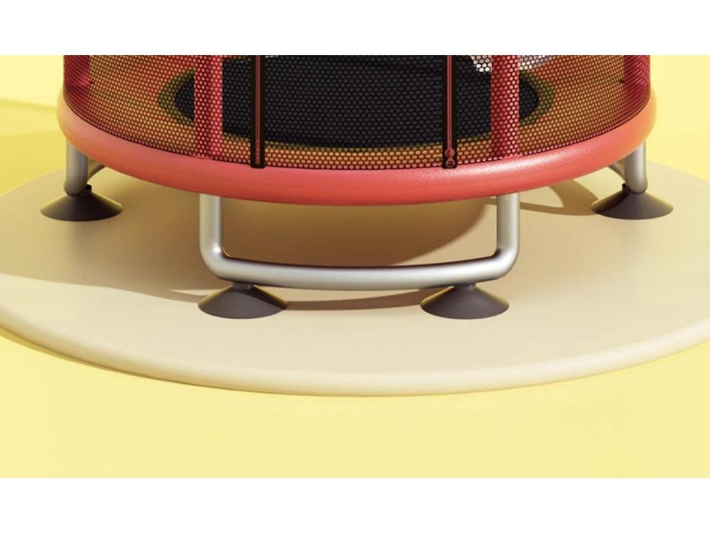 Children's Indoor Trampoline & Swing Set with Anti-Tip Safety Bar