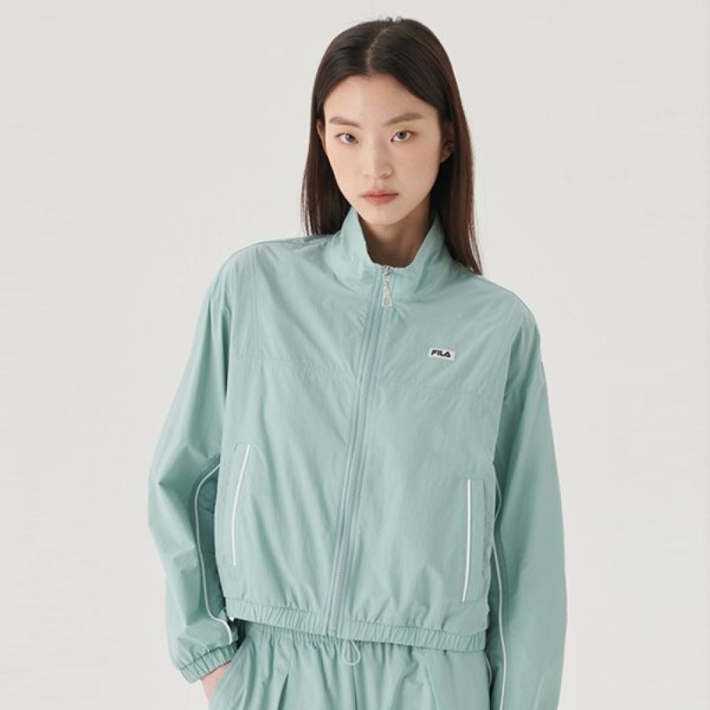 

Fila Functional Essential Semi Crop Windbreaker DARKMINT/095