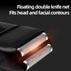 Electric Razor for Men 2 Speeds Bald Head Shaver Beard Trimmer with LED Display Rechargeable Wet Dry Shaving Machine