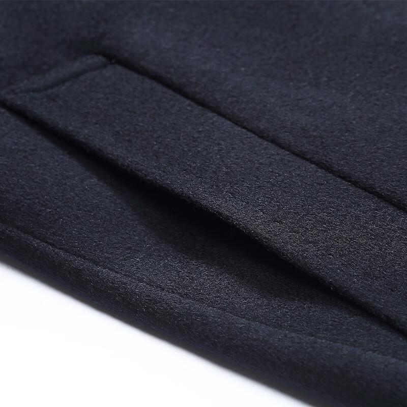 Terman Men's 90% Wool 10% Cashmere Mid-Length Overcoat