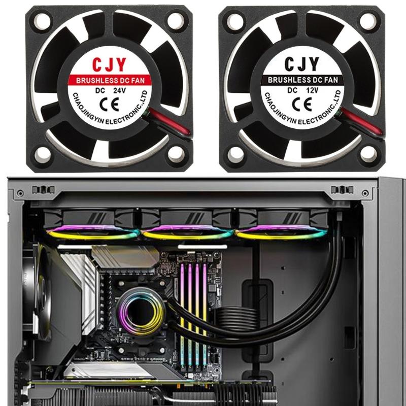 Quiet 4020 PC Cooling Fan High Speed Airflow Quiet Efficient Cooling for Electronics Servers Networking Devices