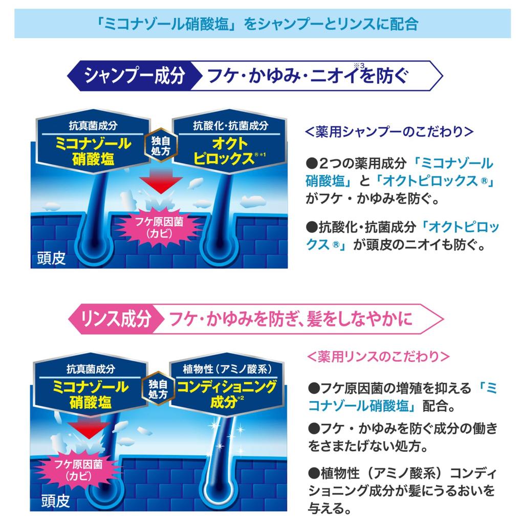 Collage Furufuru Next Shampoo and Smooth Refill [Moisturizing Type] (2 pieces)