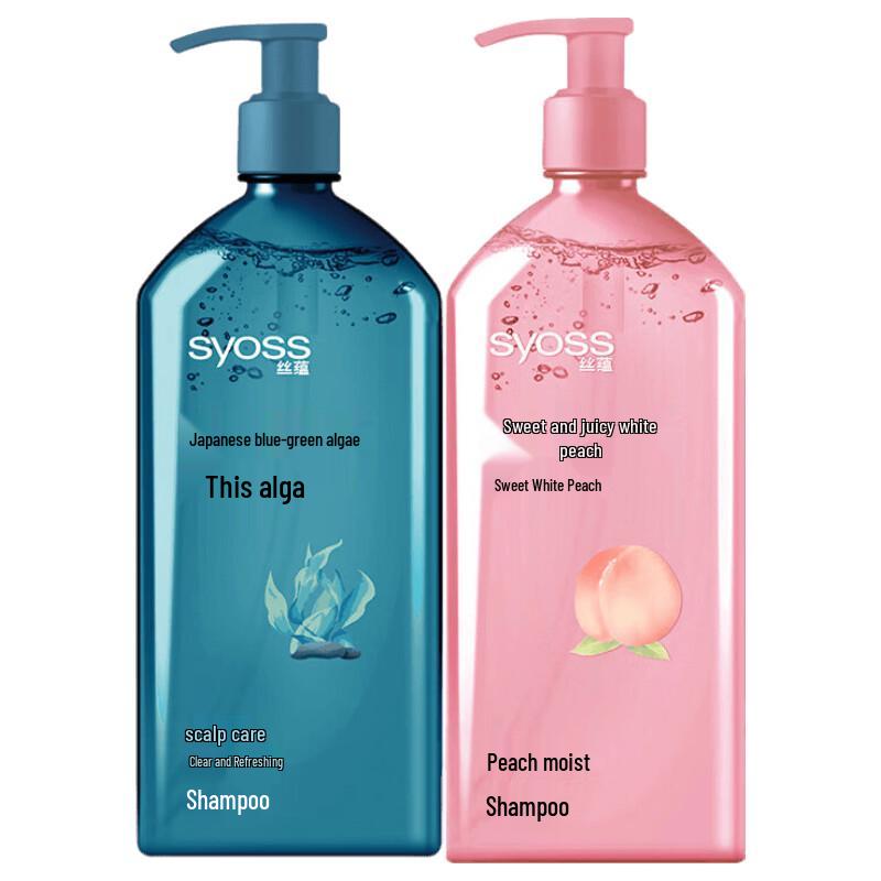 Syoss Purifying & Peach Infusion Shampoo Duo