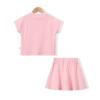 Monet Jiao Girls' Versatile Casual Sportswear Two-Piece Set