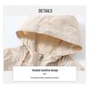 Jeanswest Men's Summer Lightweight Hooded Sun Protection Jacket
