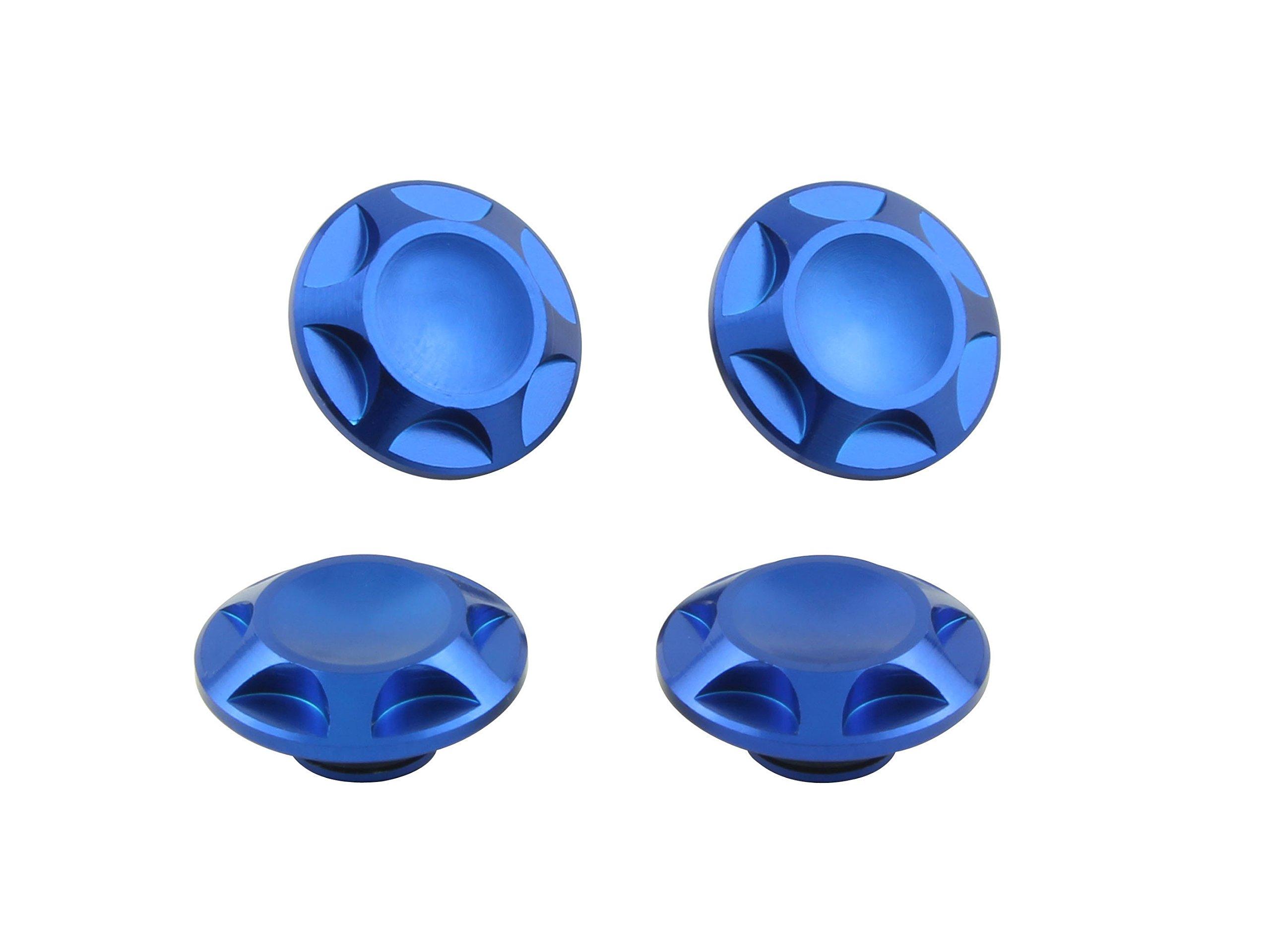 

POSH FAITH Мотоциклетный колпачковый болт NASA для крышки, Тип, M8, Синий, Универсальный, 001820-01 синий