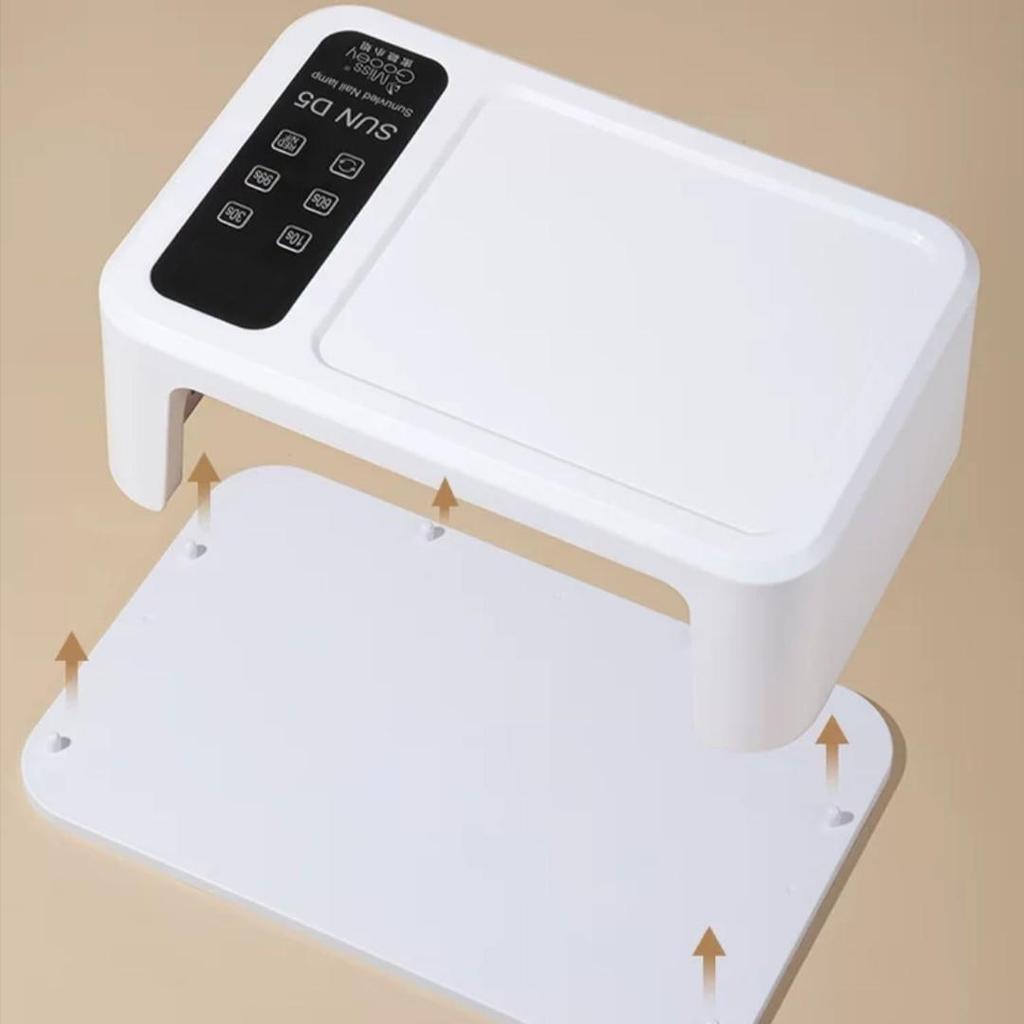 288W High-Power Quick-Dry Nail Curing Lamp, Phototherapy Machine for Wearable Nails