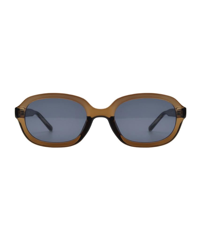 Oateu Cees Brown Horn-Rimmed Sunglasses