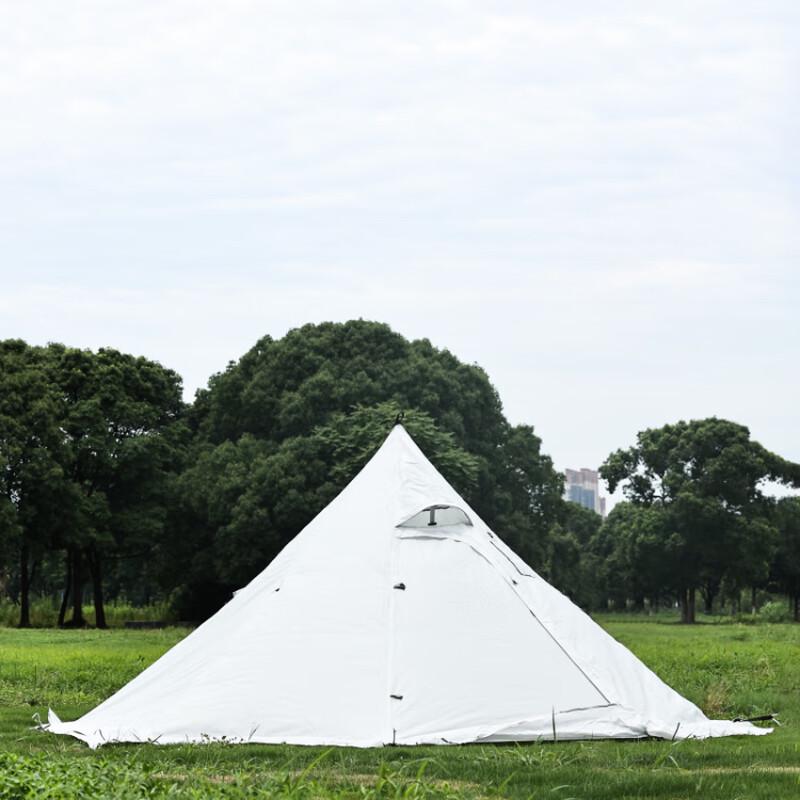 OEING Outdoor Four-Season Pyramid Camping Tent Standard Size