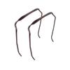 Women Square Glasses Sunglasses-Style Headband Invisible Fixed Hair Clips Wave Curly Hair Ties Temples Headband Accessories