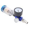 Spray Pneumatic Gun Air Regulator Gauge   Inline oil Water Trap Filter Separator