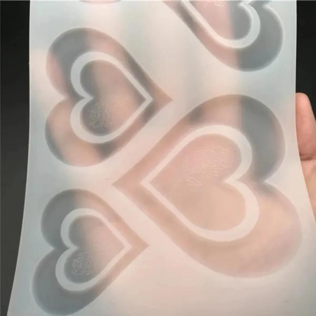 1 Pc Silicone Heart Shape Chocolate Mould Cupcake Cookies Mold Cake Decorating Tools