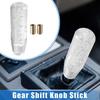 Gear Shift Knob Stick 15cm Faux Crystal Universal for Vehicle Acrylic Clear