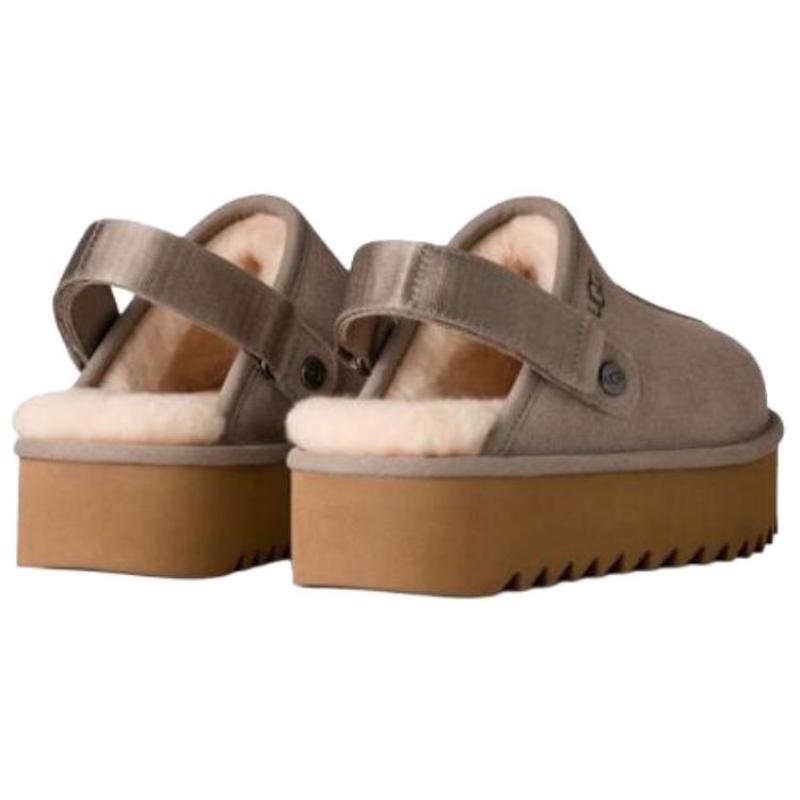 UGG Leisure Low Top Casual Shoes Women's Gray Sneakers 1166734-CBBLG