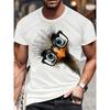 Ostrich Graphic 3d Printed Funny Animal T-Shirts For Men Women Fashion Summer Casual Tees Loose Oversized