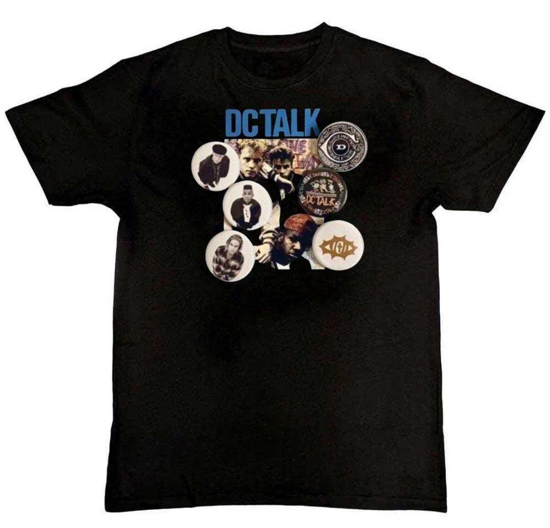 

Vintage DC Talk Band Mens Graphic Print Unisex 100% Cotton T-shirt Mens Tees Top 4XL