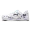 Li Ning January 1.0 Planet Season Abrasion Resistant Lightweight Low top Skateboard Shoes Men's White AGCV493-5(Team893-)