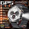 2026 New Adult Outdoor GPS Sport Smart Watch Altimeter Barometer 10ATM Waterproof 580mAh Battery Bluetooth Call Men AMOLED Smartwatch